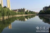 歷時兩年的潛江市園林城區(qū)水系連通工程已完工，并順利通水