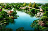 城市園林建設(shè)重在將園林建設(shè)和生態(tài)理論相結(jié)合，提高生態(tài)效益